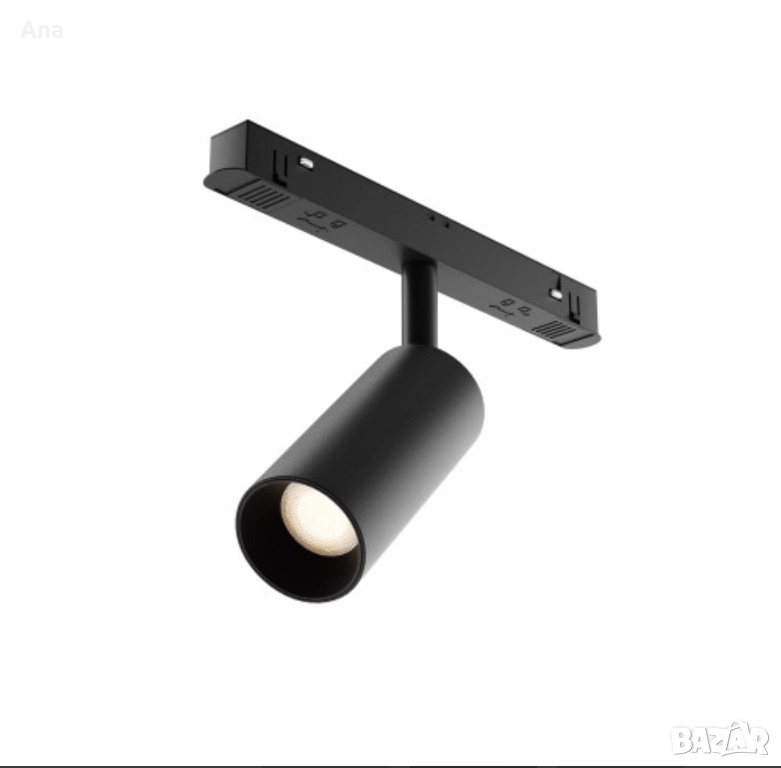 LED спот за магнитна шина Maytoni TR032-2-5W4K-S-B Focus 5W 4000K Exility Magnetic track black, снимка 1