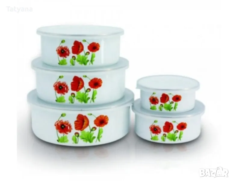 Кутии за съхранение 5броя, снимка 1