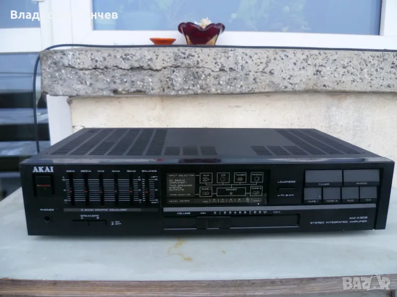 Усилвател AKAI AM-A302, снимка 1