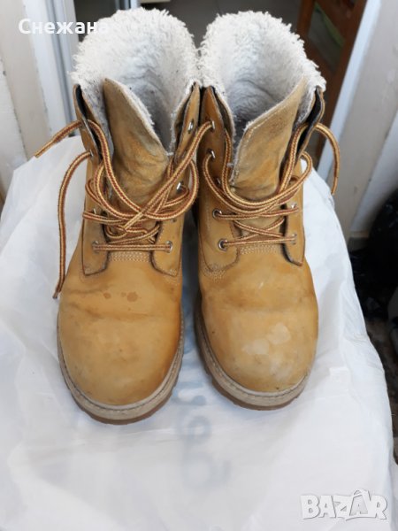 Lurchi боти жълти 36 за хлад-студ, подметка-профилирана, неплъзгаща се, снимка 1