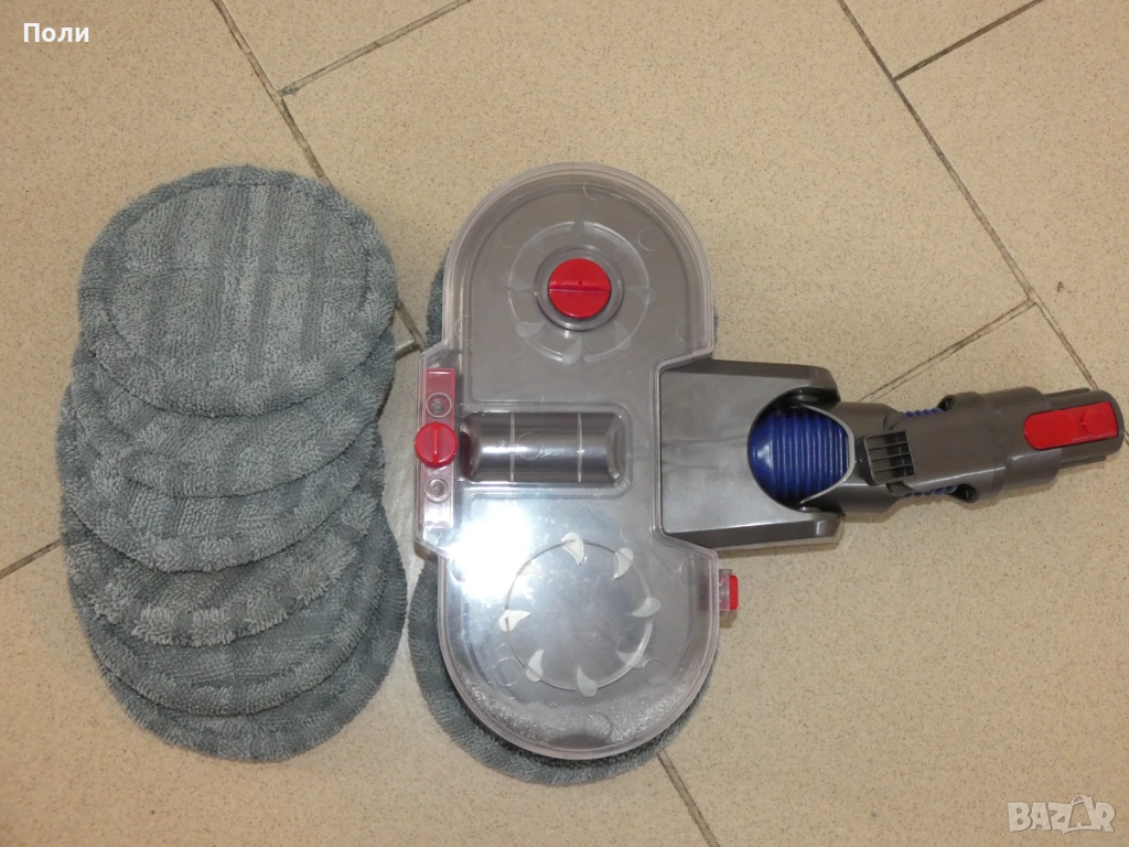 Нова четка/моп за прахосмукачка Dyson V7,V8,V10,V11 Приставката Dripl, снимка 1