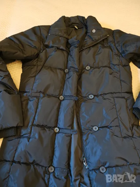Естествен пух и пера дамско яке, снимка 1
