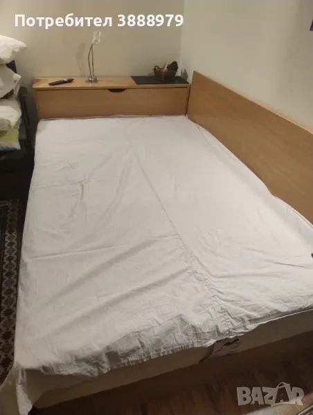 Продавам легло с ракла , снимка 1