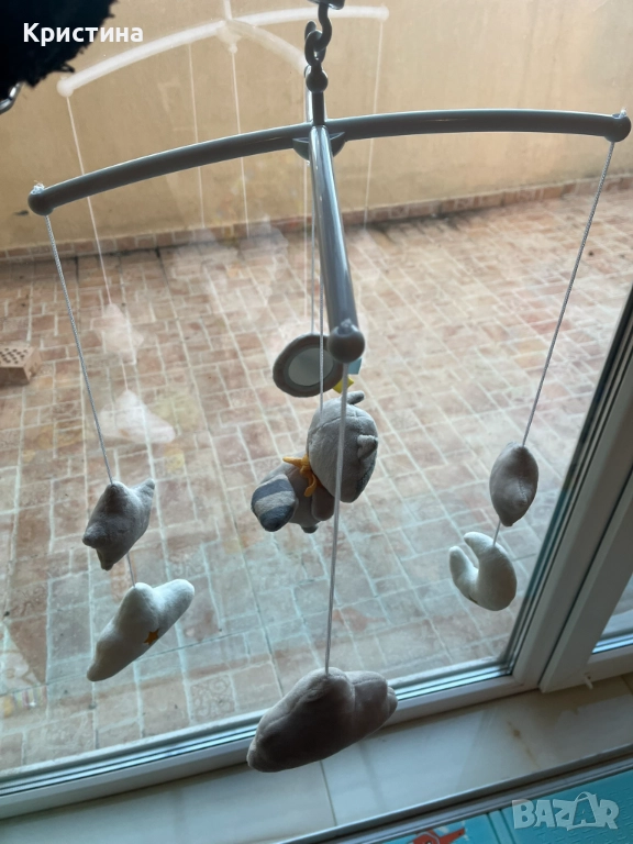 Музикална въртележка за кошара/легло Cangaroo – Dreamy, снимка 1