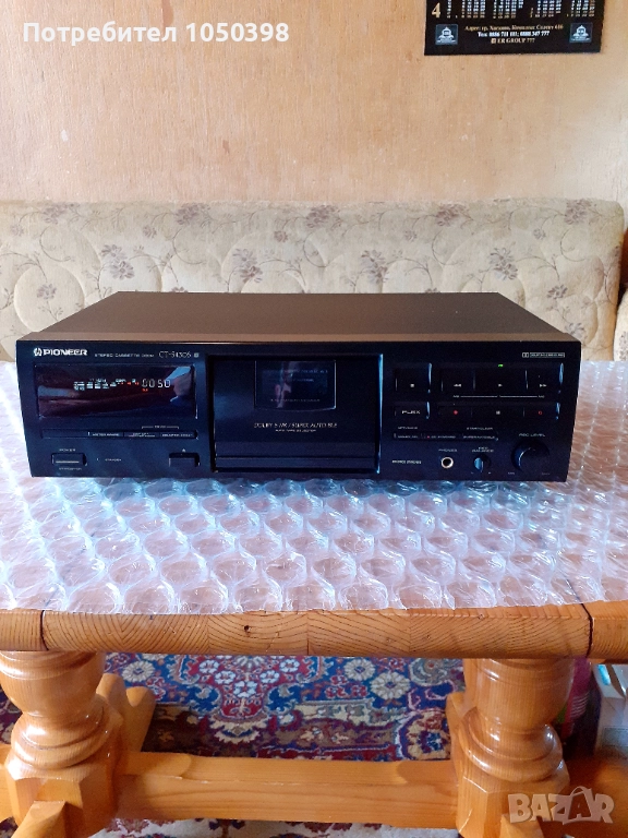Дек PIONEER CT -S430S -SR- Dolby S-Идеален двуглав японски, снимка 1