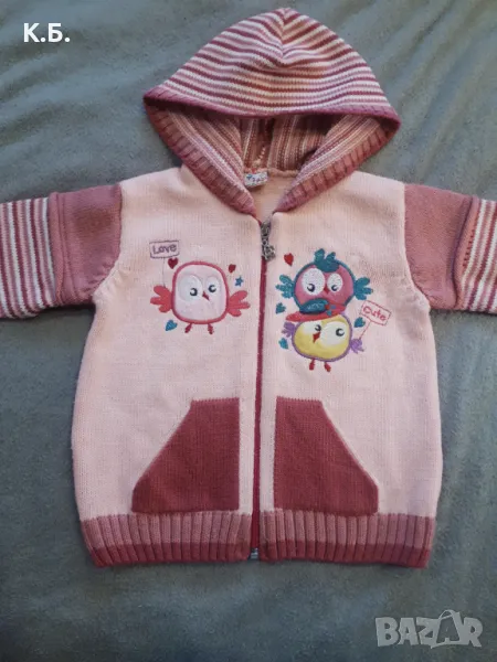 Жилетка с качулка р-р 98, снимка 1