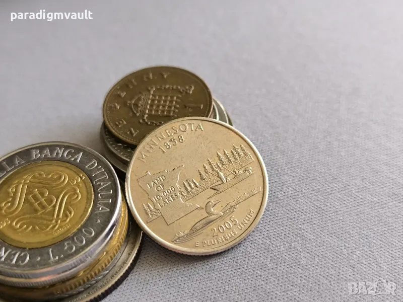 Монета - САЩ - 1/4 долар (Минесота) | 2005г., снимка 1