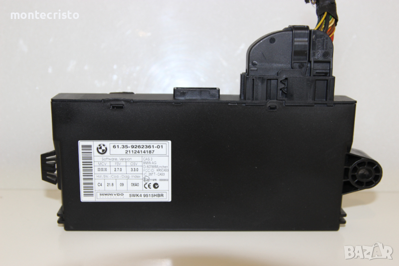 CAS модул BMW X1 E84 (2009-2013г.) 61.35-9262361-01 / 6135926236101 / 5WK4 9515HBR / 5WK49515HBR, снимка 1