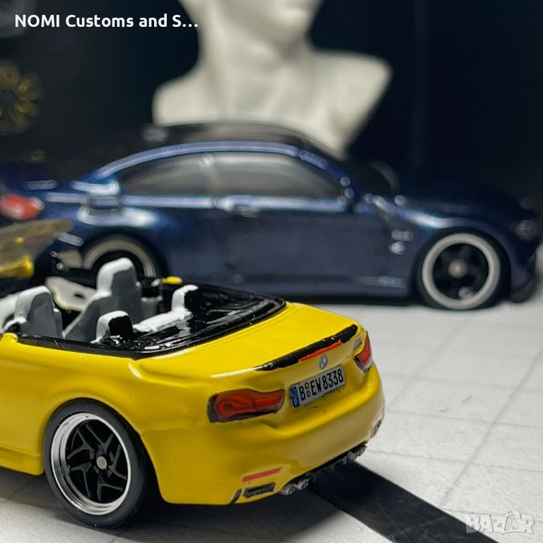 Custom BMW M4 Competition Hot Wheels & Matchbox, снимка 1
