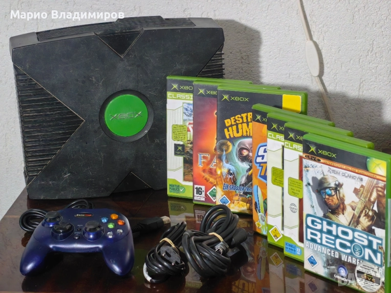 Xbox classic пълен комплект + игри, снимка 1