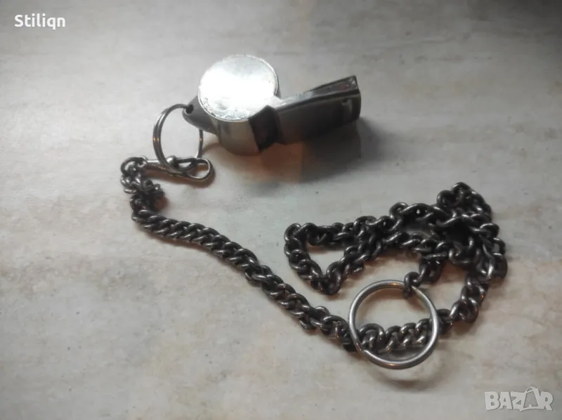 Свирка - Swallow Whistle Vintage Silver Tone, снимка 1