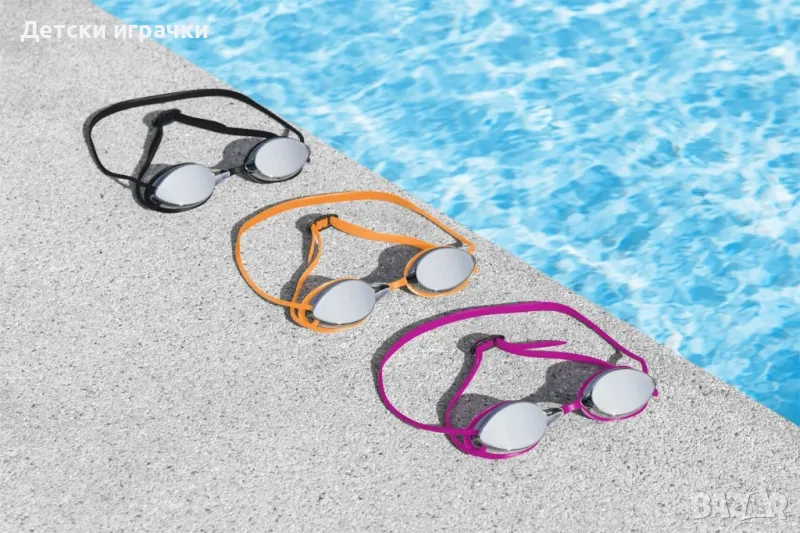 Огледални очила за плуване Bestway Elite Blast Pro, UV защита, анти-замъгляване, снимка 1