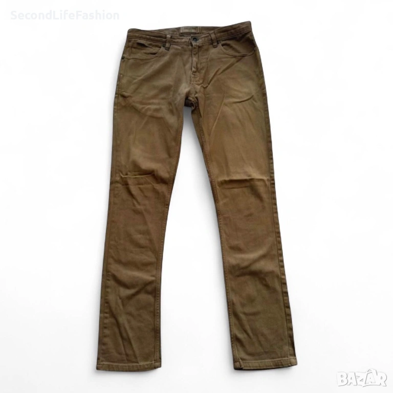 Дамски дънки Billabong размер 30 с ниска талия кафяви, снимка 1