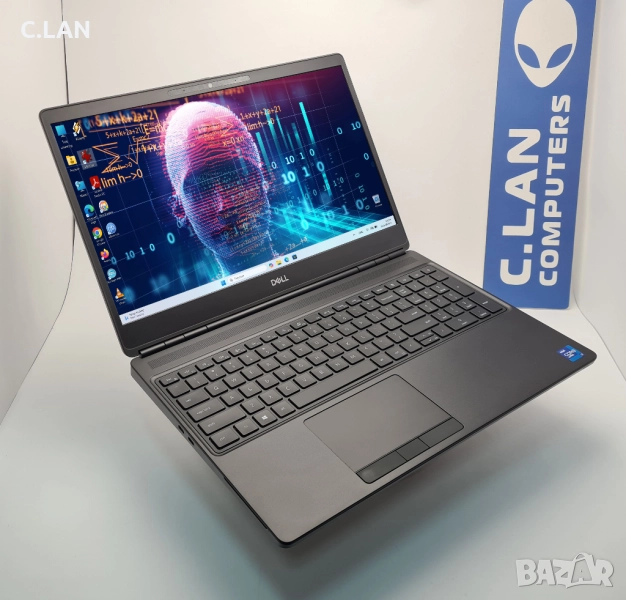 Dell Precision 7560 i7 11850H/32GB/1TB SSD/RTX A3000/4K-600n/Подсветка, снимка 1