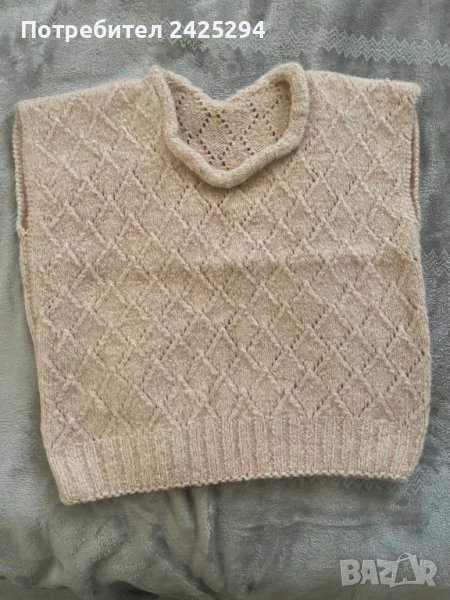 Ръчно плетен пуловер, снимка 1