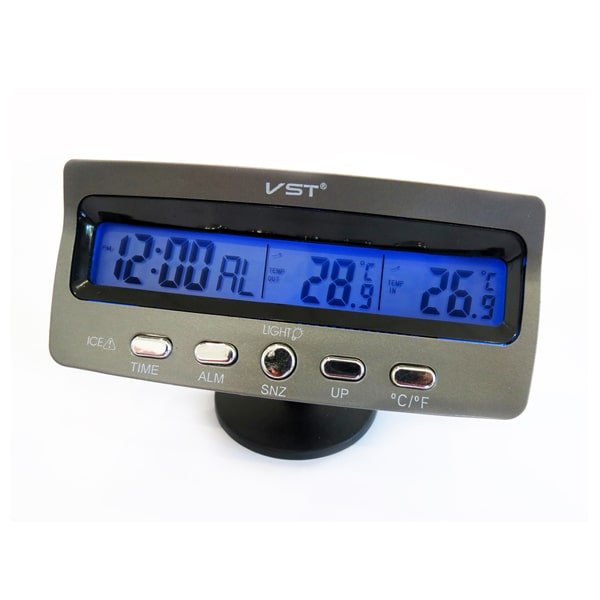 Електронен часовник термометър вътрешна външна температура сонда кола в  Други в гр. София - ID29054732 — Bazar.bg