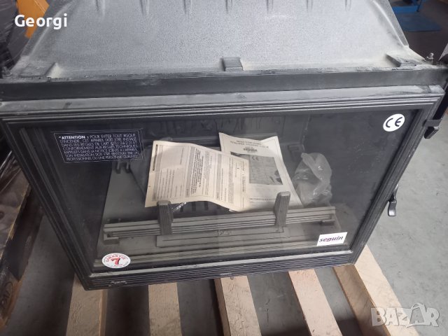 ФРЕНСКА Чугунена камина за вграждане. Модел SEGUIN MULTIVISION 70. , снимка 4 - Камини - 40236317