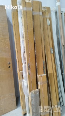 Врати от масив и естествен дъбов форнир без фалцови има каса и первази, снимка 4 - Интериорни врати - 43642153