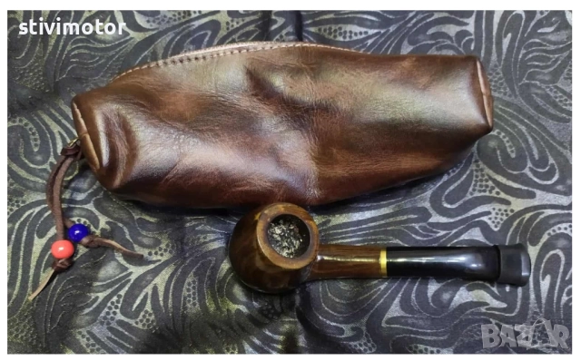 Чантичка , кожена НОВО ,. Цвят кафе., снимка 5 - Други - 52063282