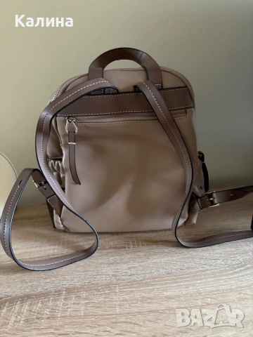 Бежова раница Parfois, снимка 2 - Раници - 53005036