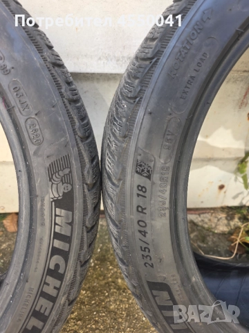 Michelin Pilot Alpine 5 235/40 R18, снимка 3 - Гуми и джанти - 52447937