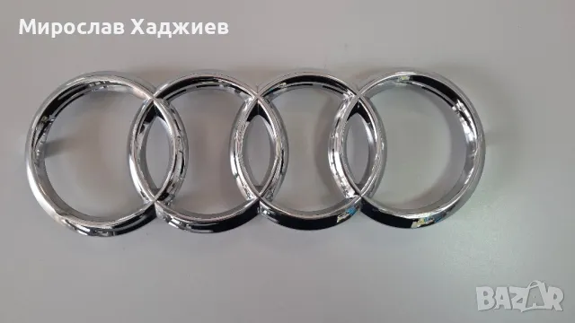 Емблема предна решетка Ауди Q7, снимка 2 - Части - 49539682