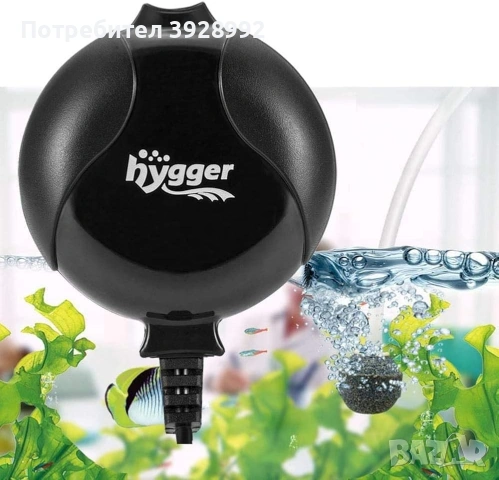 Ултратиха мини помпа за аквариум Hygger, снимка 12 - Оборудване за аквариуми - 53566993