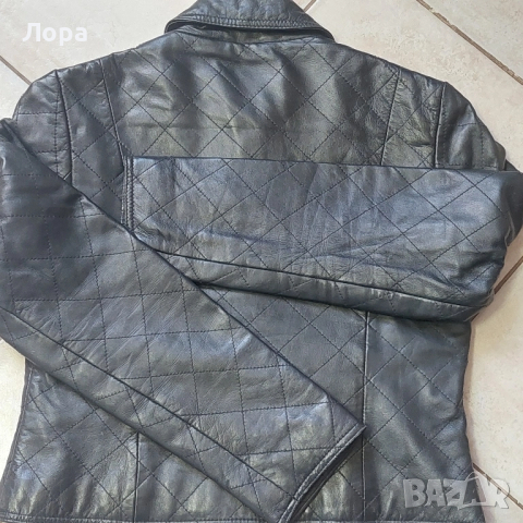 Дамско яке естествена кожа , снимка 6 - Якета - 52420659