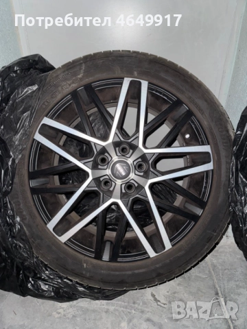 Джанти Momo 17” с летни гуми Goodyear Eagle F1 ASYMM 6 – използвани, снимка 6 - Гуми и джанти - 52399736