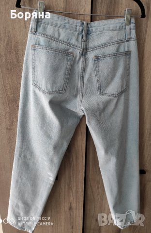 Answear Lab нови светли дънки с накъсан ефект, снимка 11 - Дънки - 43350878