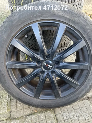 17” джанти Platin със зимни гуми Goodyear 215/55/17, снимка 4 - Гуми и джанти - 53136531