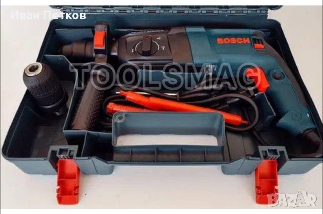 Перфоратор-къртач  Bosch GBH 2-26-DFR 1200W + патронник, снимка 2 - Други инструменти - 40099685
