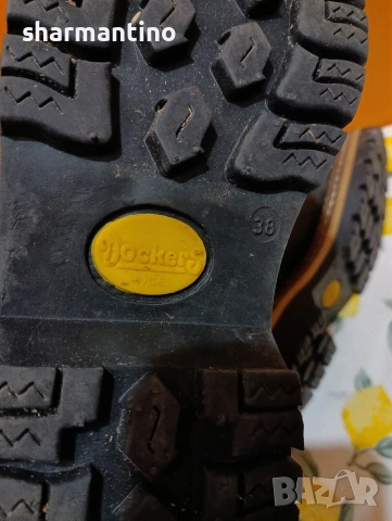 Dockers N 38 кожени трапери боти, снимка 8 - Дамски боти - 53101895