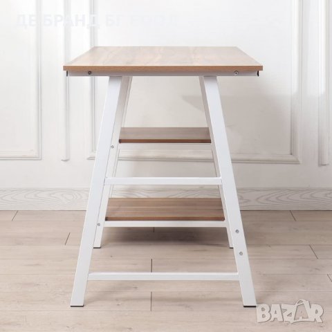 Офис бюро / Компютърно бюро / Ученическо бюро Tplus-120 OAK, снимка 5 - Бюра - 32556378