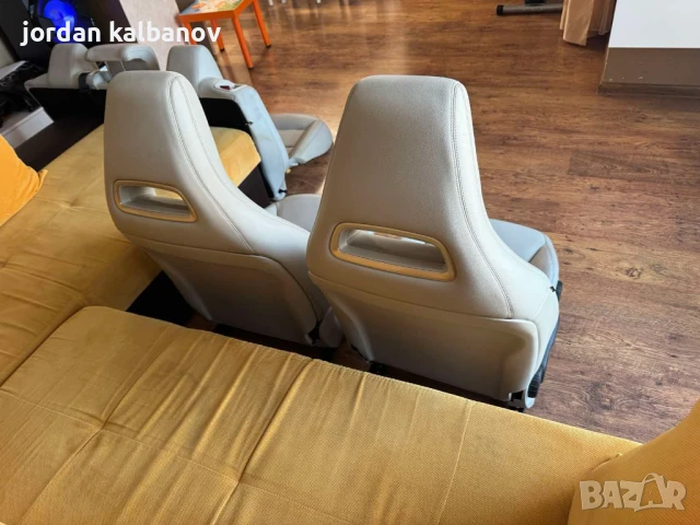 Бял кожен салон за Мерцедес Mercedes CLA садан 2015год. само за 500лв., снимка 4 - Части - 51152581