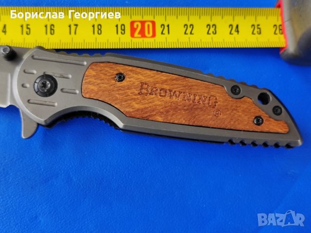 Джобен нож Browning, снимка 3 - Ножове - 43310148