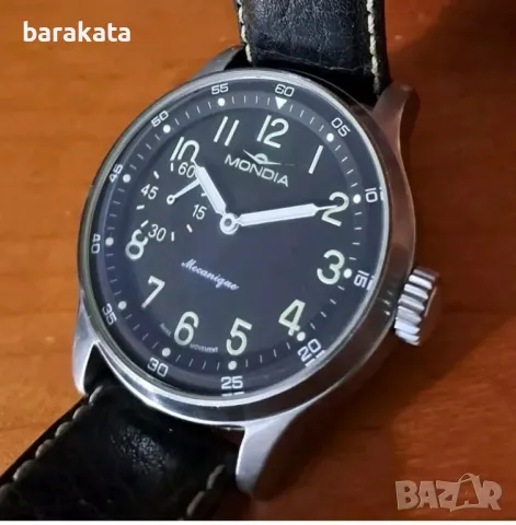 Mondia Zenith military manual winding watch ETA Unitas 6497 Swiss no automatic , снимка 6 - Мъжки - 47895535