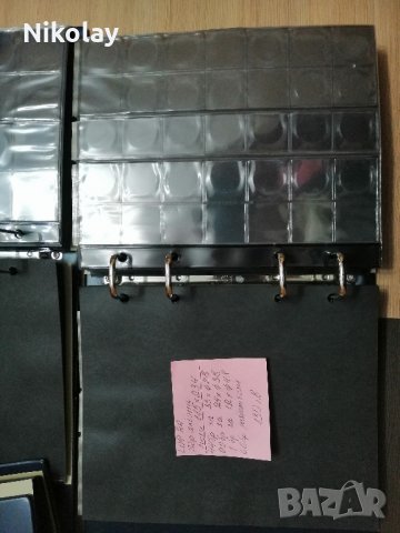  АЛБУМИ, КЛАСЬОРИ ЗА МОНЕТИ 3 БР. КОМПЛЕКТ, снимка 3 - Нумизматика и бонистика - 27369445