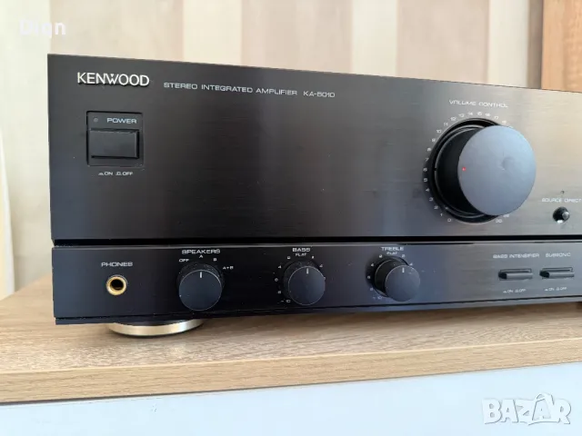 Kenwood KA-5010 Като нов , снимка 3 - Ресийвъри, усилватели, смесителни пултове - 50317208