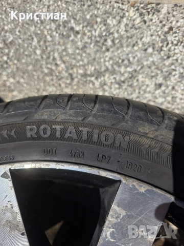 Джанти МАМ 7 18' 5х100, снимка 6 - Гуми и джанти - 53587944