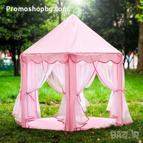ПРОМОЦИЯ! Детска палатка - замък + чанта за съхранение, снимка 4 - Други - 39997074