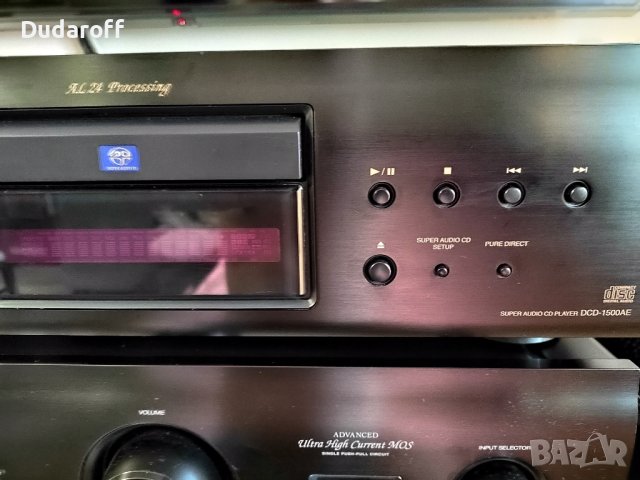 Denon dcd 1500ae sacd player , снимка 1 - Ресийвъри, усилватели, смесителни пултове - 43158120