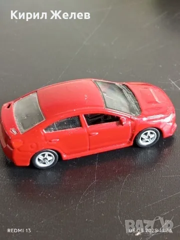 Метална количка SUBARU WRZ много красива за КОЛЕКЦИОНЕРИ 43109, снимка 4 - Колекции - 49369834