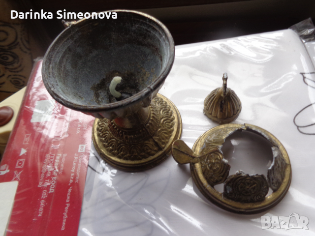 кандило, снимка 7 - Антикварни и старинни предмети - 32967132