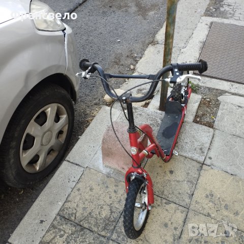 12 цола тротинетка , снимка 2 - Скейтборд, ховърборд, уейвборд - 37898201