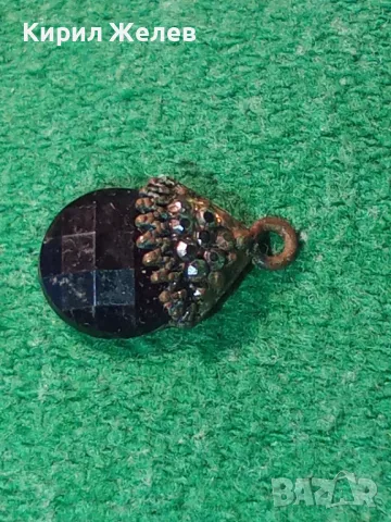 ВИНТИДЖ СТАРО ФИГУРАЛНО ФАСЕТИРАНО МЕДАЛЬОНЧЕ 10019, снимка 9 - Антикварни и старинни предмети - 35666131