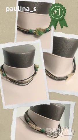 Шест броя / Колие тип чокър, различни модели и цени , снимка 8 - Колиета, медальони, синджири - 38833808