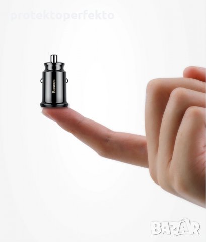 Супер Fast charger бързо зарядно за кола BASEUS 3.1A с 2 USB порта, снимка 3 - Аксесоари и консумативи - 28442335