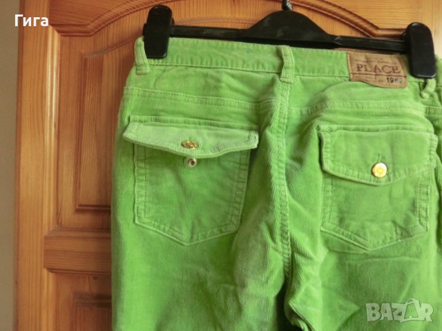 зелени джинси The Childrens place и шалче, снимка 5 - Детски панталони и дънки - 38727814