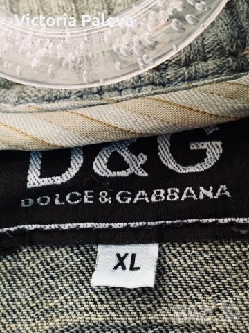 Марково дънково яке DOLCE & GABBANA оригинал, снимка 2 - Якета - 43491352